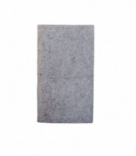 Блокнот "Felt" (22 х 12,5 см) линейка