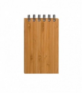 Блокнот "Bamboo Simple" (14 х 8,6 см) линейка